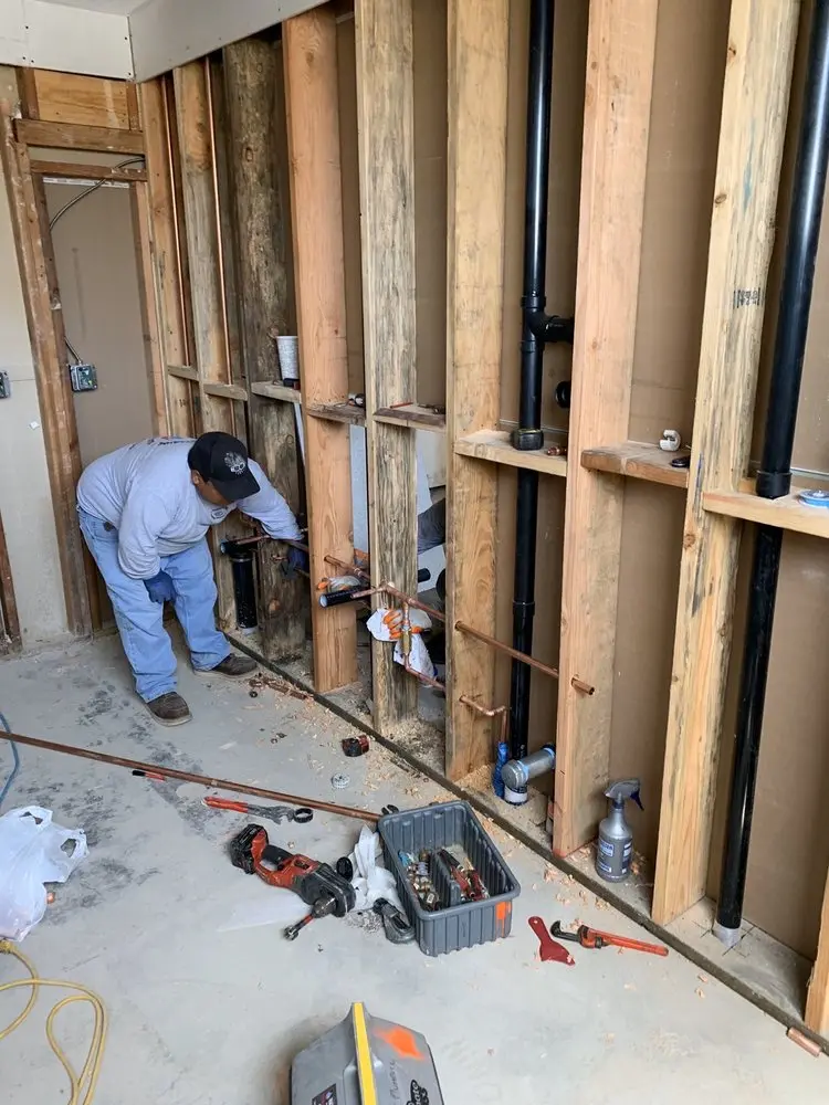 Commercial rough-in plumbing for Commercial Plumbing in Nashville